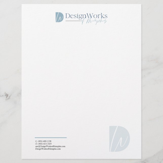 Papel con membrete - Privado (Anverso)