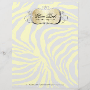 Papel con membrete pródigo de la plata del disco