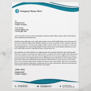 Papel con membrete profesional del negocio