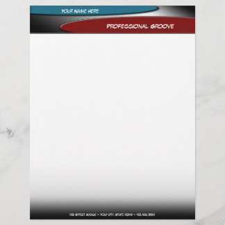 Papel con membrete profesional del surco