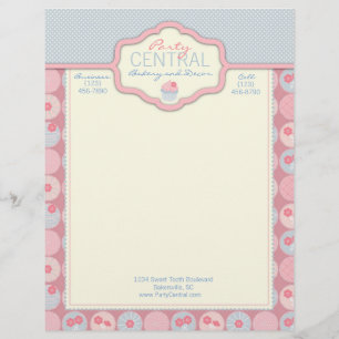 Papel con membrete querido del chica
