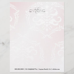 papel con membrete rosado 311-Enticingly