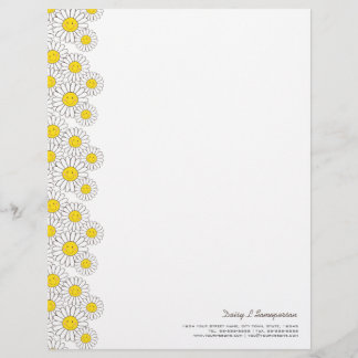 Papel con membrete sonriente de Personalizable de