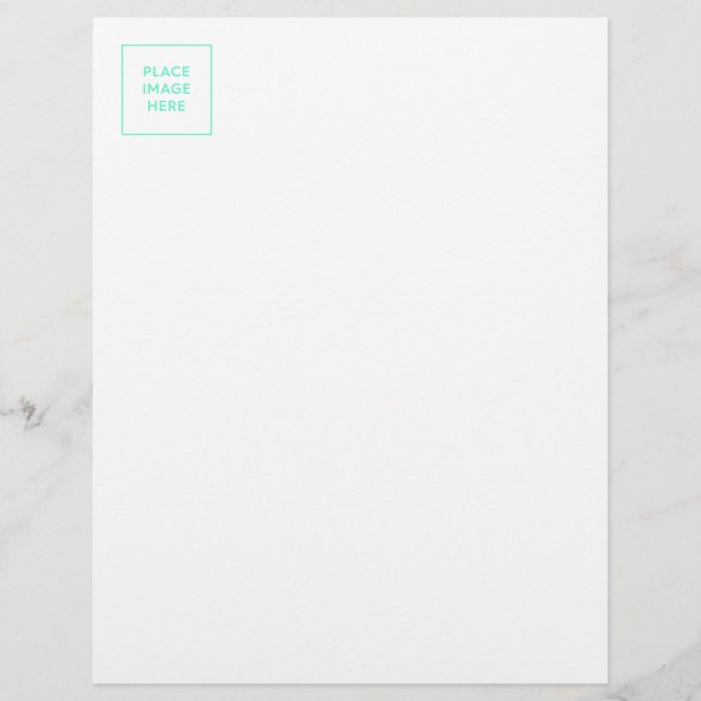 Papel con membrete, tamaño: 8,5" x 11", (Anverso)