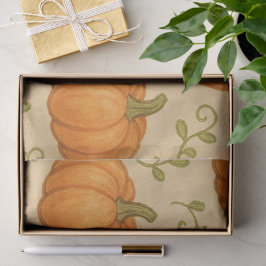 Papel cutáneo de calabaza - Wrappin regalo de Hall