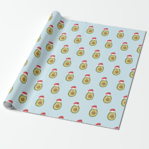 Papel de aguacate Santa Navidades