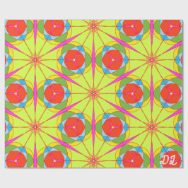 Papel de ajuste abstracto de patrón único