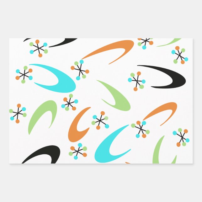 Papel de ajuste atómico de mediados de siglo (Anverso)