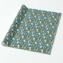 Papel de ajuste Baby Shower de Jungle Joy