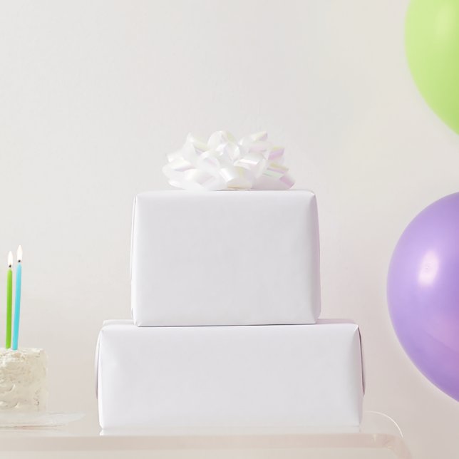 Papel de ajuste blanco (Regalos de fiesta)