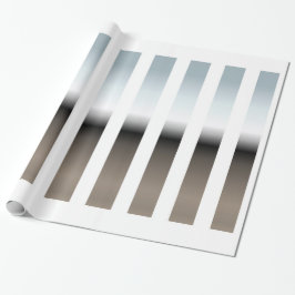 Papel de ajuste blanco y cromado