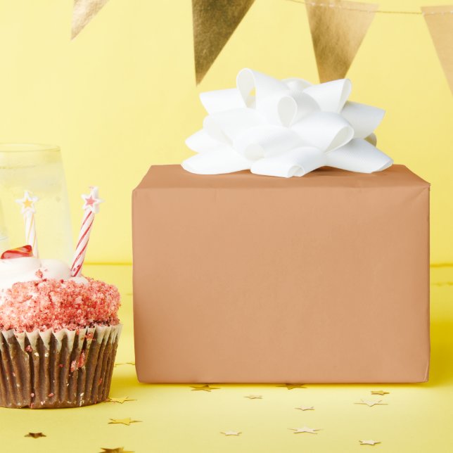 Papel de ajuste brillante de Naranja persa (Fiesta de cumpleaños )