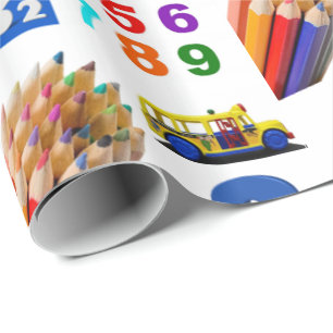 Papel de ajuste brillante educativo