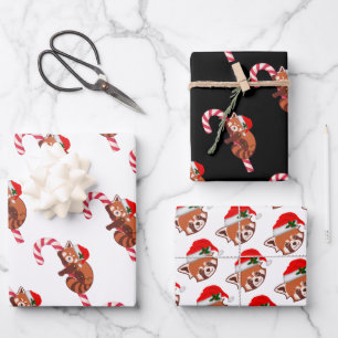 Papel de ajuste complementario de Panda rojo para