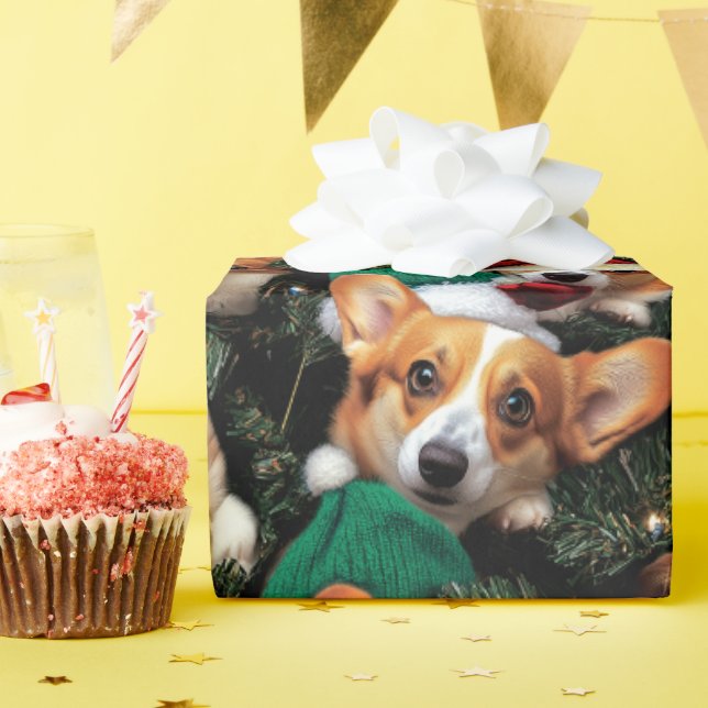Papel de ajuste Corgi (Fiesta de cumpleaños )