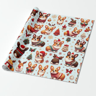 Papel de ajuste Corgi de vacaciones