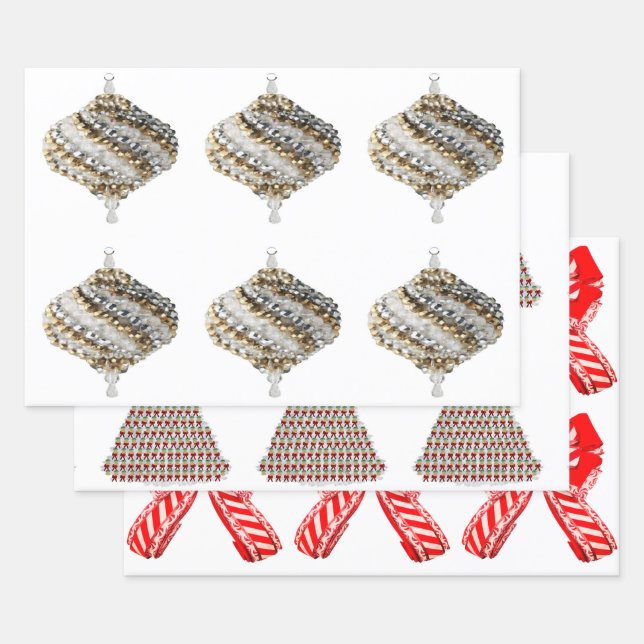 Papel de ajuste de 2 navidades (Set)