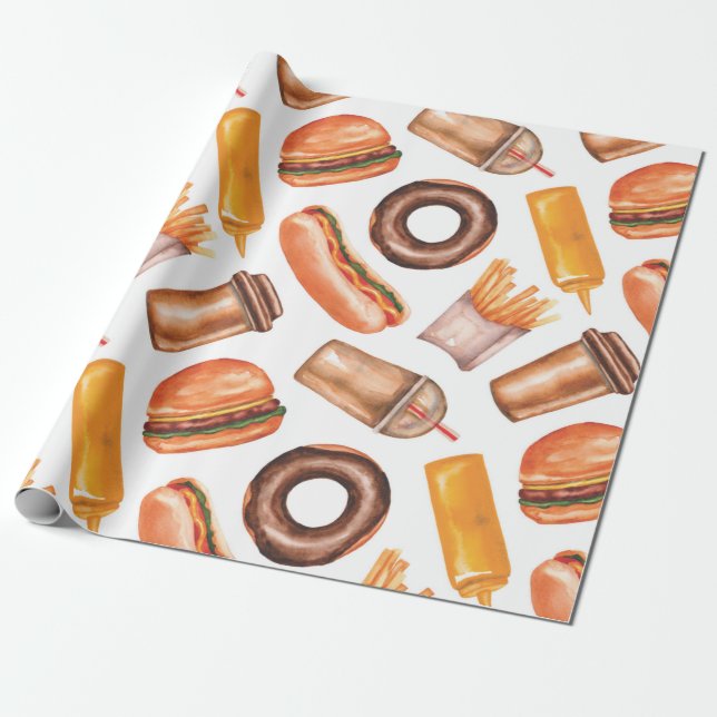 Papel de ajuste de alimentos justos (Desenrollado)