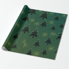 Papel de ajuste de árbol de Navidad