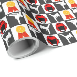 Papel de ajuste de artes marciales