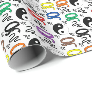 Papel de ajuste de artes marciales