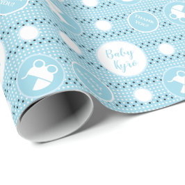 Papel de ajuste de Baby Shower con Stroller para B