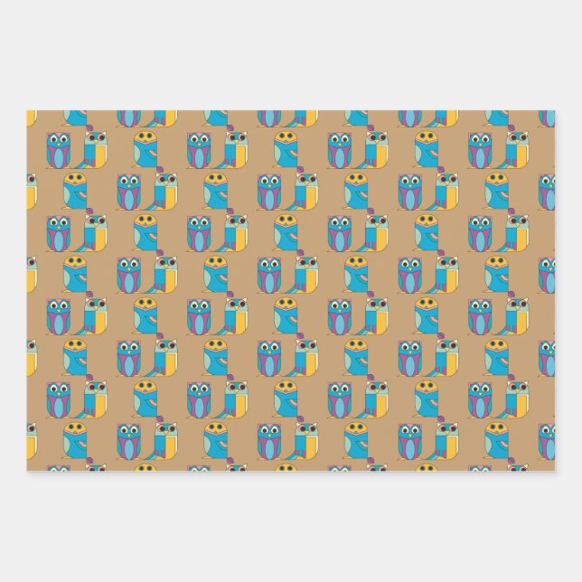 Papel de ajuste de búho (Anverso)