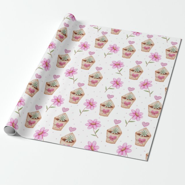 Papel de ajuste de cactus (Desenrollado)