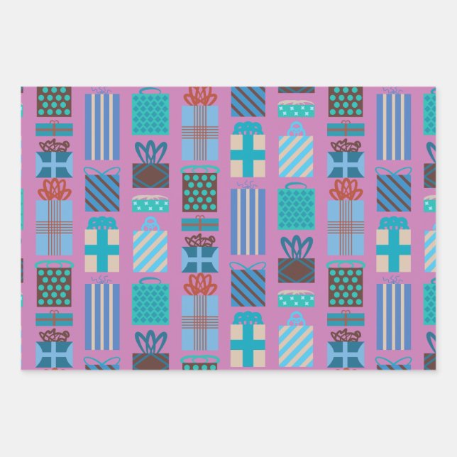 Papel de ajuste de cajas de regalo (Anverso)