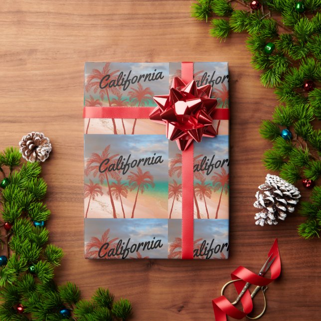 Papel de ajuste de California (Regalo de vacaciones)