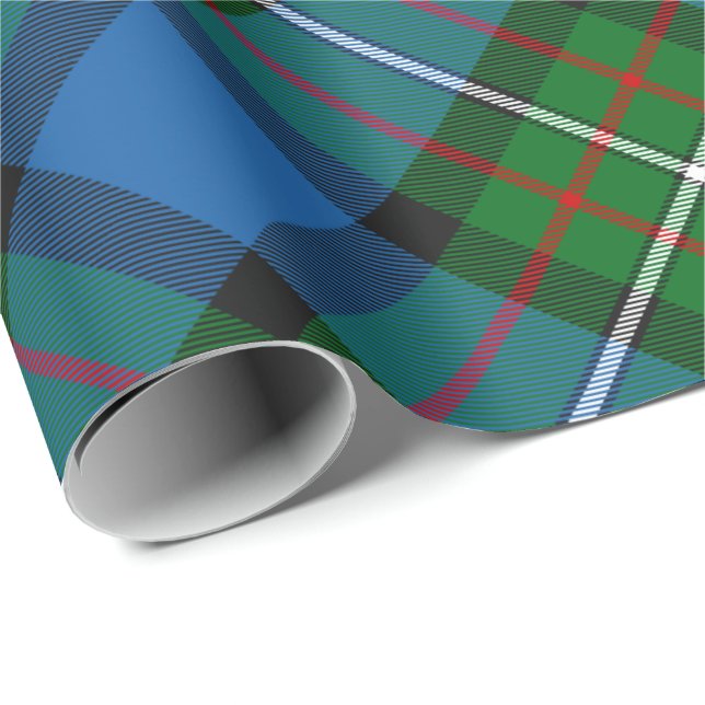 Papel de ajuste de clan Ferguson Tartan (Esquina del rollo)