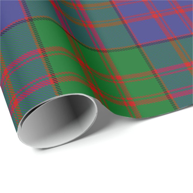 Papel de ajuste de clan MacDonald Tartan (Esquina del rollo)