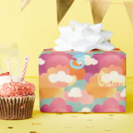 Papel de ajuste de color de agua alegre y personal