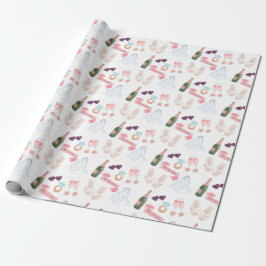 Papel de ajuste de color de agua boda
