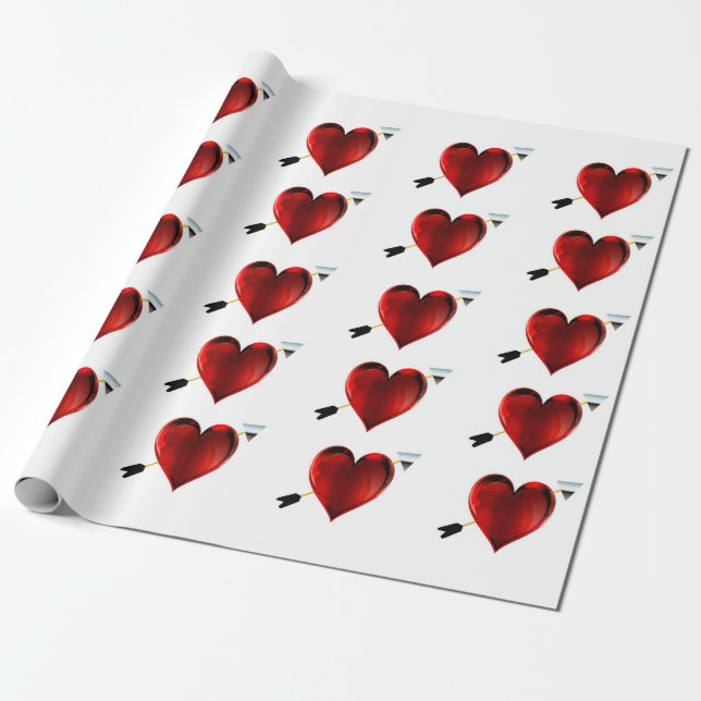 Papel de ajuste de corazones (Desenrollado)