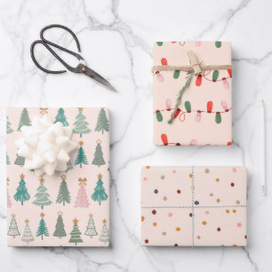 Papel de ajuste de decoración de navidades