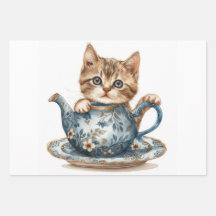 Papel de ajuste de detalle de gato