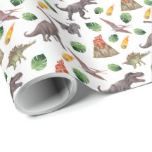 Papel de ajuste de dinosaurios