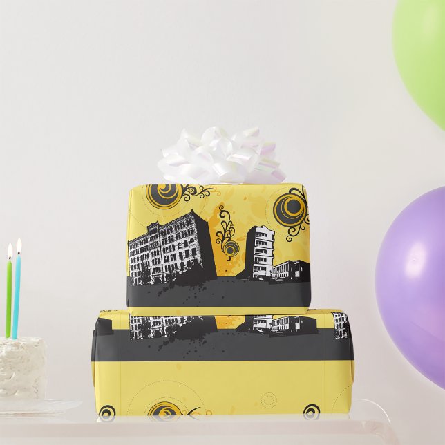 Papel de ajuste de escenas urbanas (Subido por el creador)