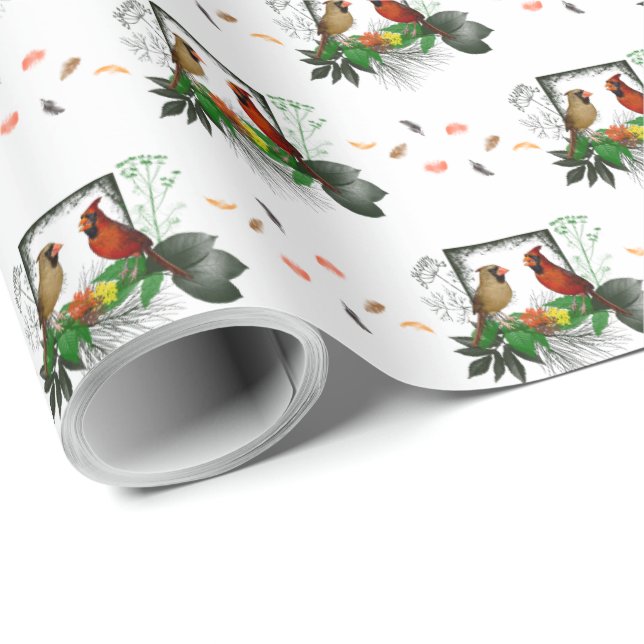 Papel de ajuste de esquina de cardenales (elegir c (Esquina del rollo)