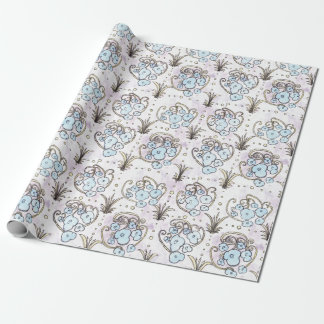 Papel de ajuste de estilo Art Nouveau de JG