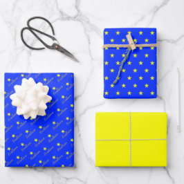 Papel de ajuste de felicitación de la estrella de