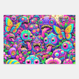 Papel de ajuste de Fiesta de monstruo