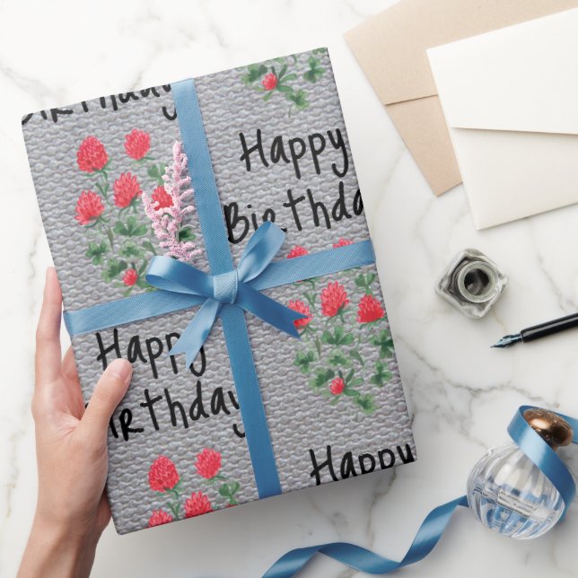 Papel de ajuste de flores (Regalar)