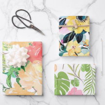 Papel de ajuste de flores | Vibrante Diseño Floral