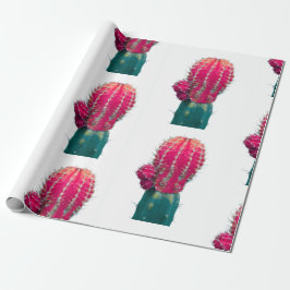 Papel de ajuste de foto de Cactus rosado