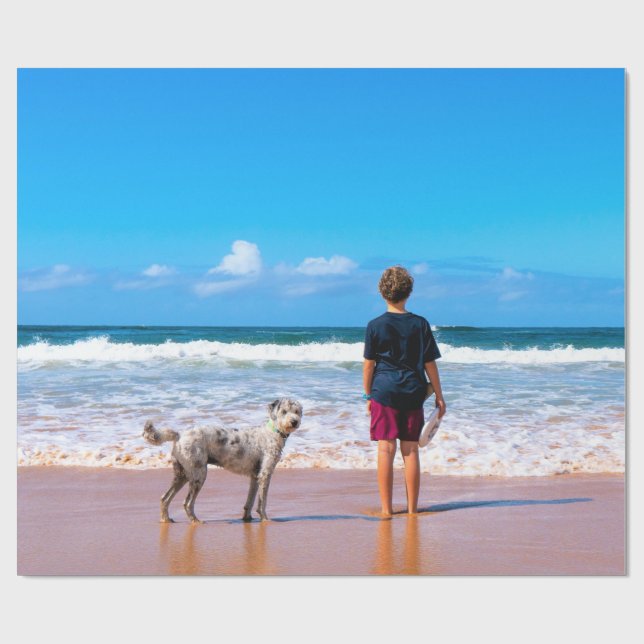 Papel de ajuste de foto personalizado Tu propio di (Superficie plana)