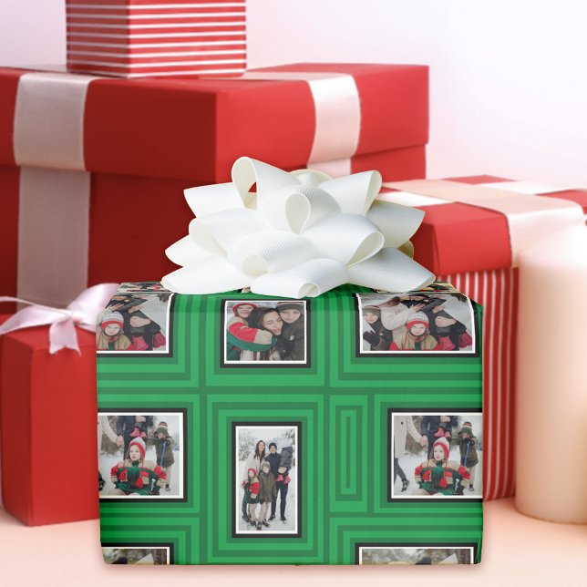 Papel de ajuste de foto verde para navidades (Subido por el creador)