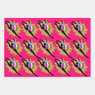 Papel de ajuste de gimnasta