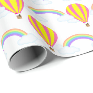Papel de ajuste de globo de aire caliente - Fondo